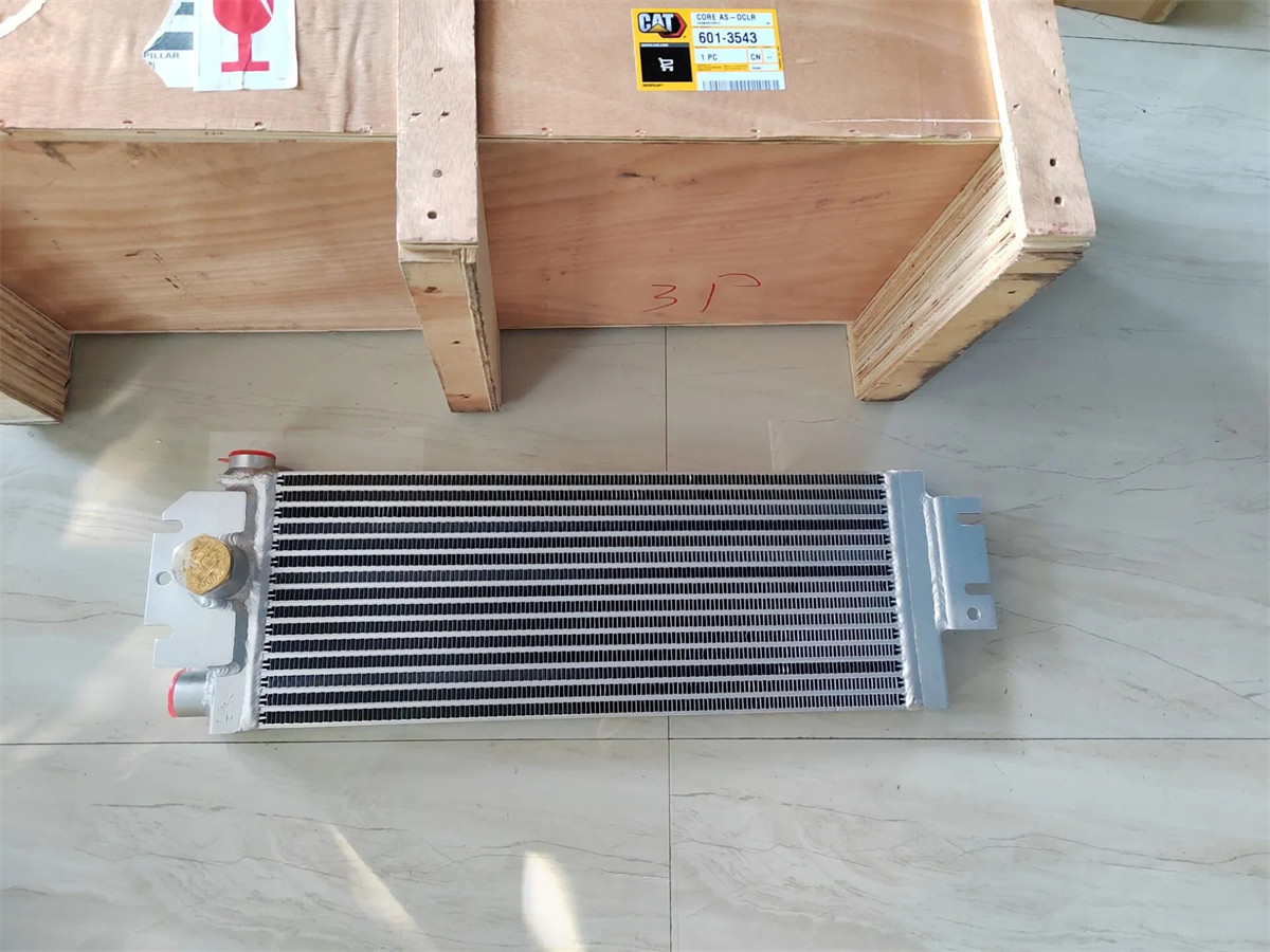 Repuestos para excavadoras D6n D6r Conjunto de núcleo de radiador 601-3543 Enfriador de aceite