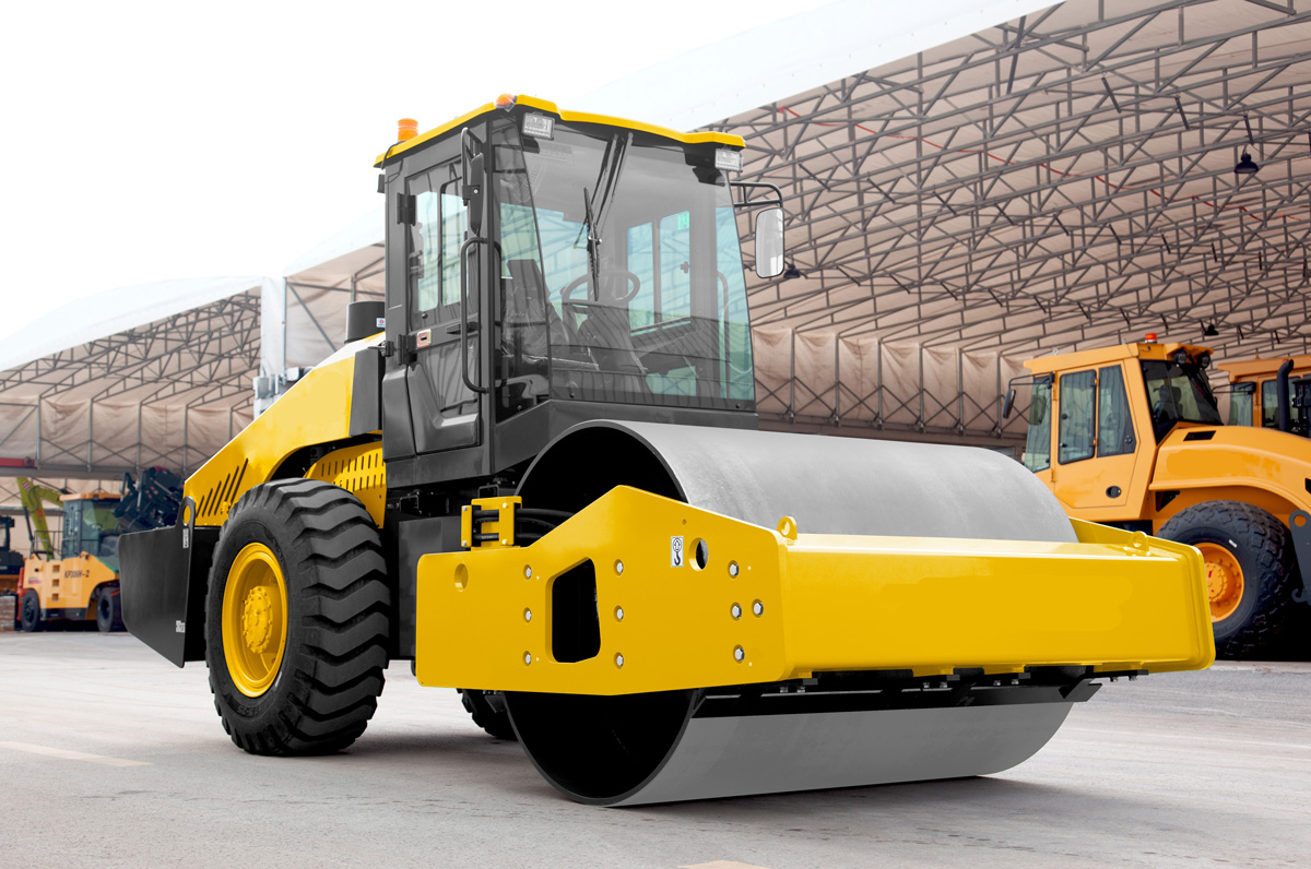 Máy lu trống đơn 10 tấn Máy lu trống đơn 10 tấn