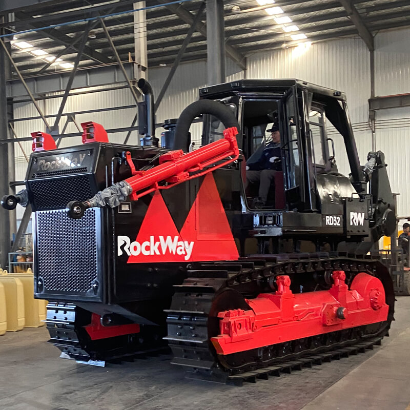 Bulldozer de pista larga