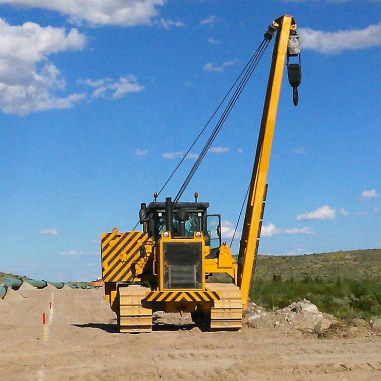Montador de tuberías de 25 toneladas