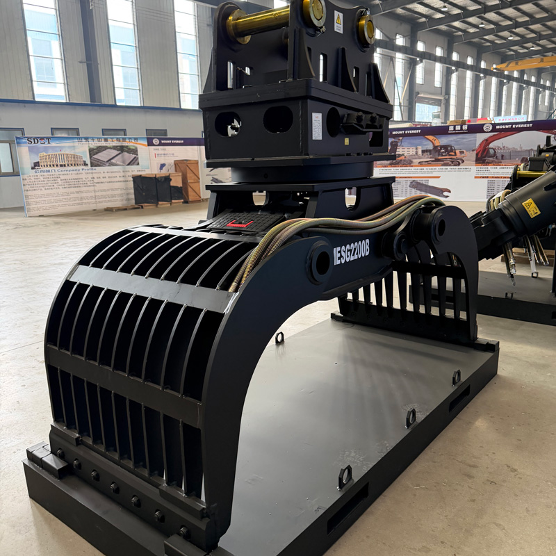 Garra Hidráulica de Triagem para Escavadoras de 18 a 26 Toneladas