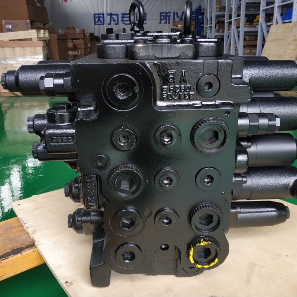 Válvula de distribuição da escavadora