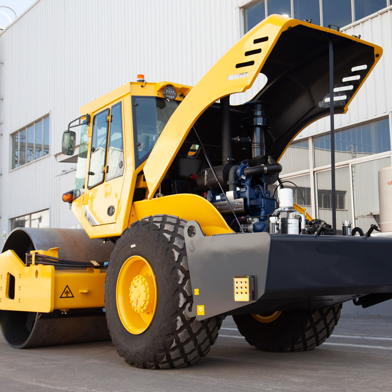 Máy lu rung một trống 12,6 tấn