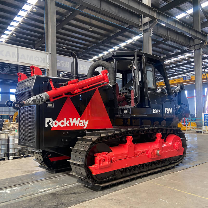 Bulldozer de pista larga