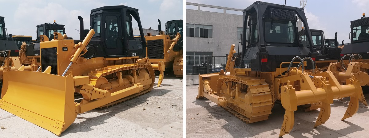 Гусеничный бульдозер