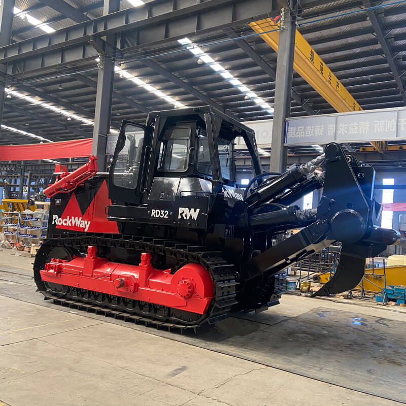 Bulldozer de pista larga