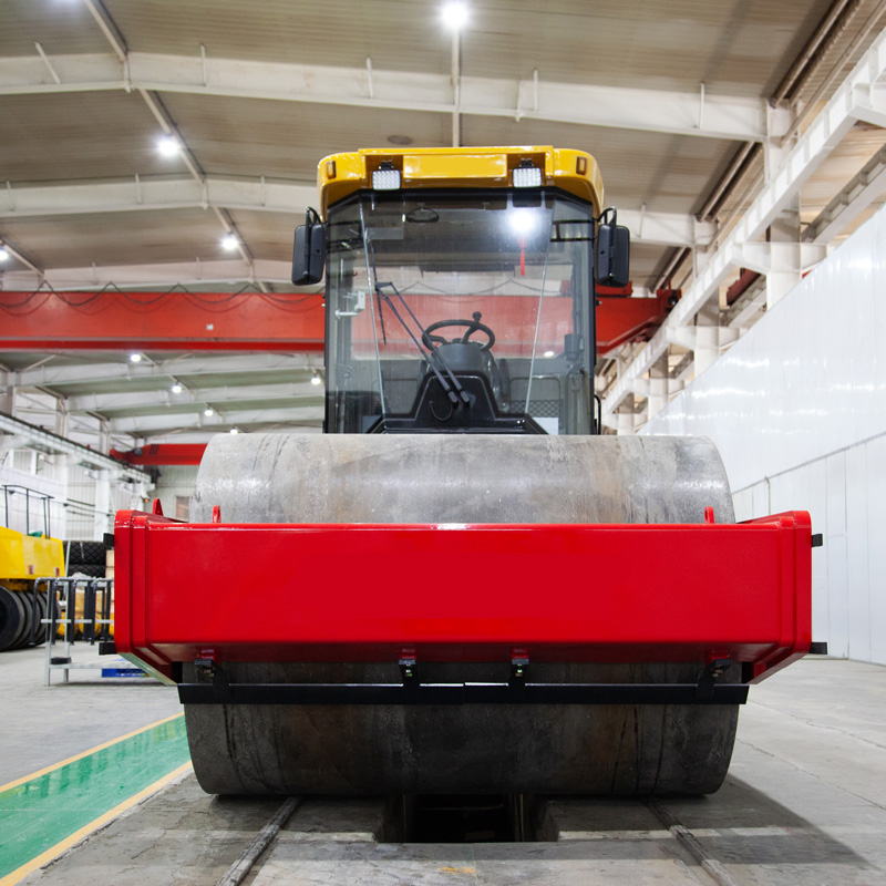 Rolă hidraulică cu un singur tambur