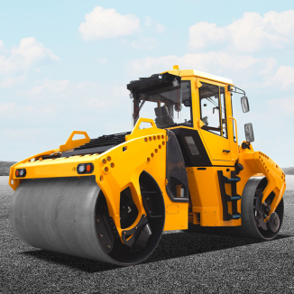 Rouleau vibrant tandem de 14 tonnes