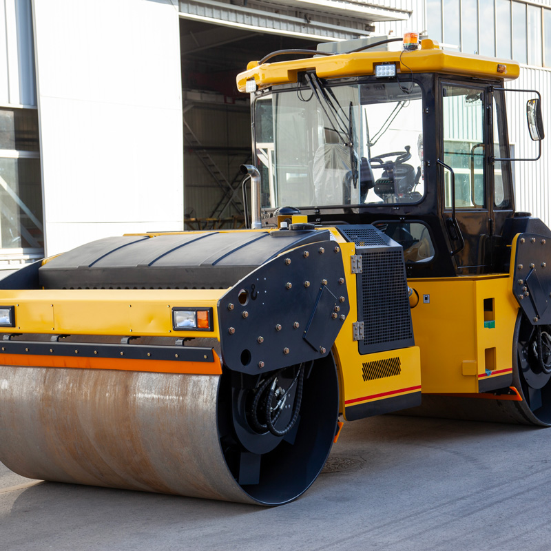 Rolo vibratório de 12 toneladas