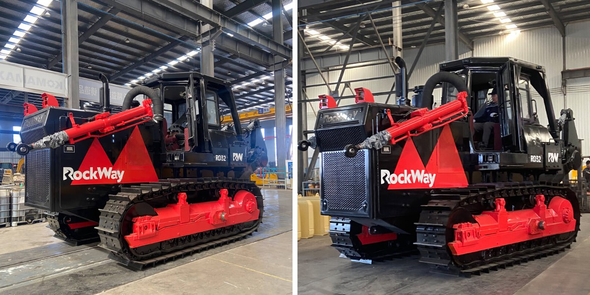 Bulldozer de rastos largos