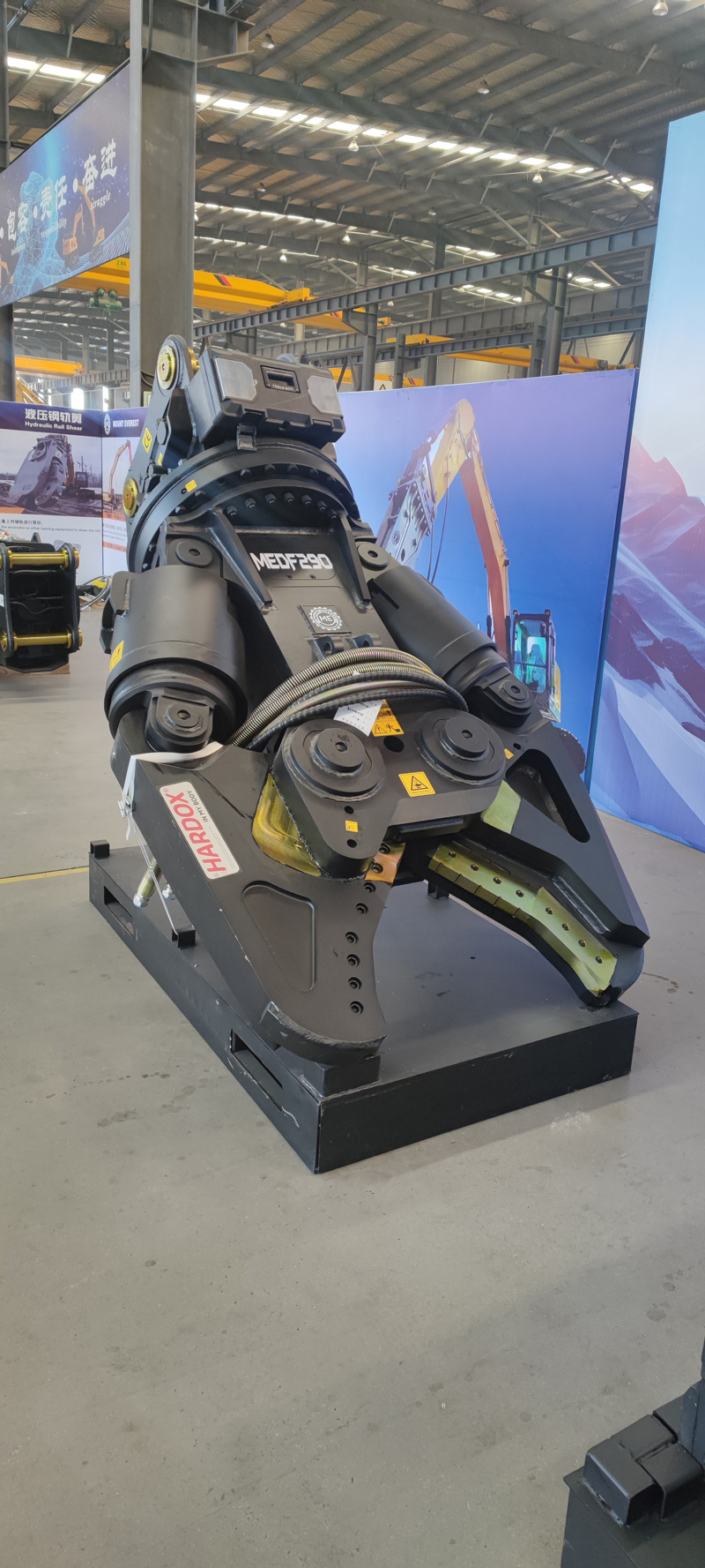 Tesoura hidráulica para escavadora de 20 a 30 toneladas