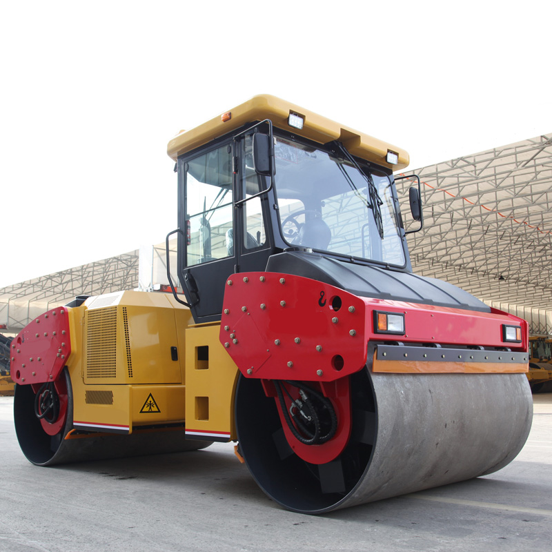 Çift tamburlu çift tahrikli silindirli silindir