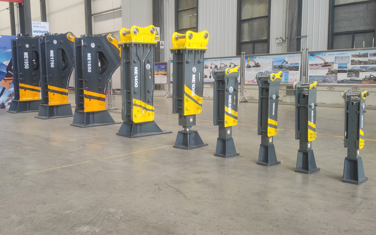 Brise-roche hydraulique pour pelle mécanique de 4 à 7 tonnes