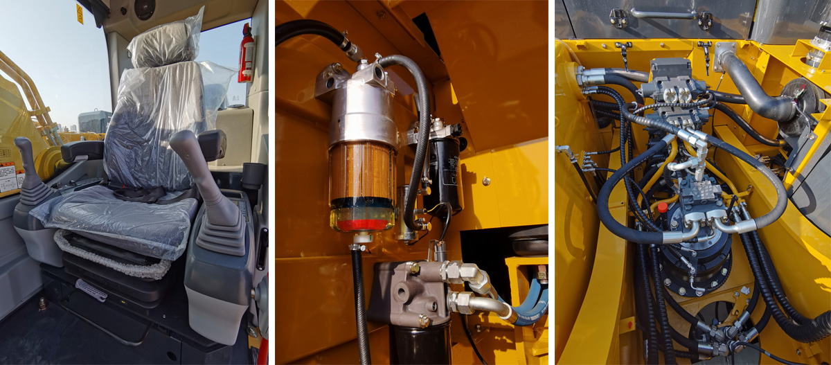 Động cơ máy xúc 37 tấn, bơm thủy lực