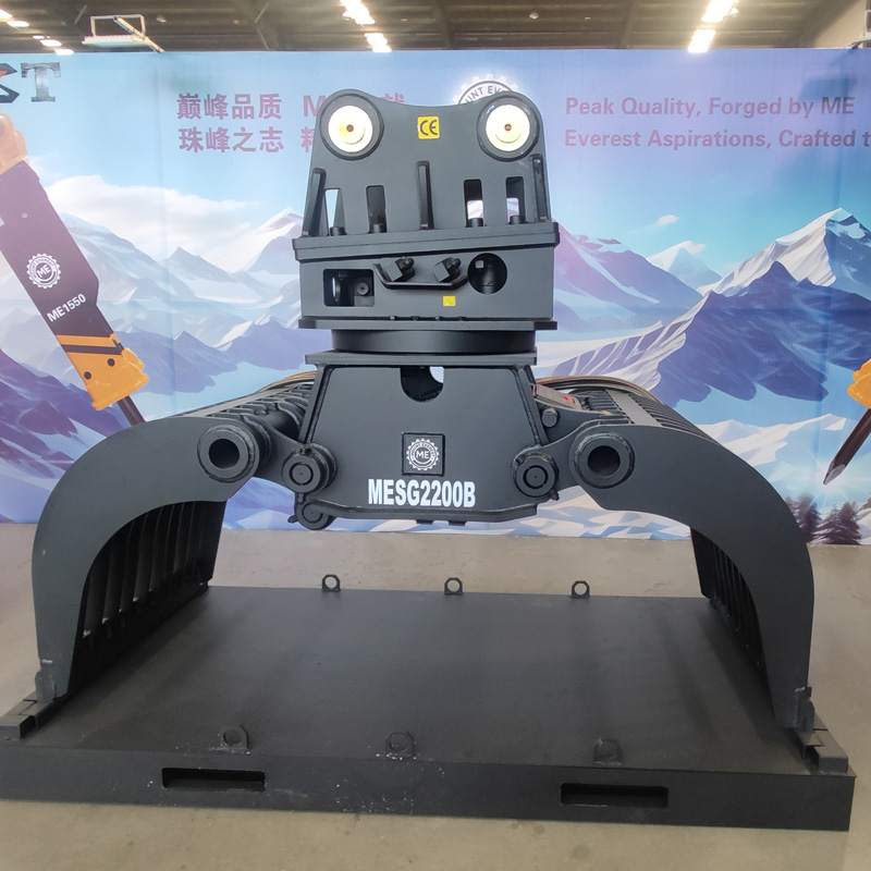 Garra Hidráulica de Triagem para Escavadoras de 18 a 26 Toneladas