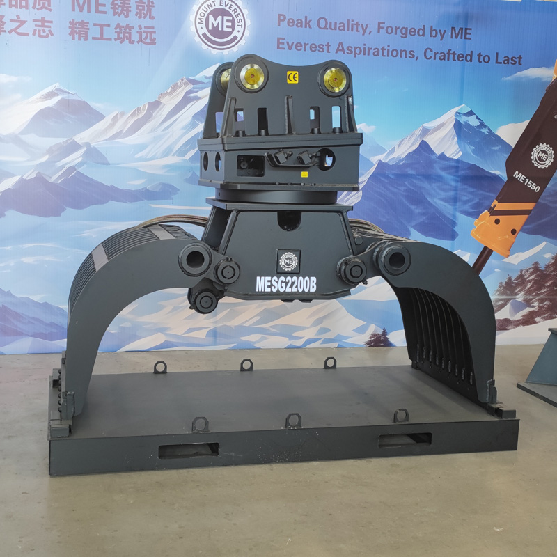 Garra Hidráulica de Triagem para Escavadoras de 18 a 26 Toneladas