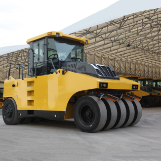 Rolo compactador de pneus de 30 toneladas