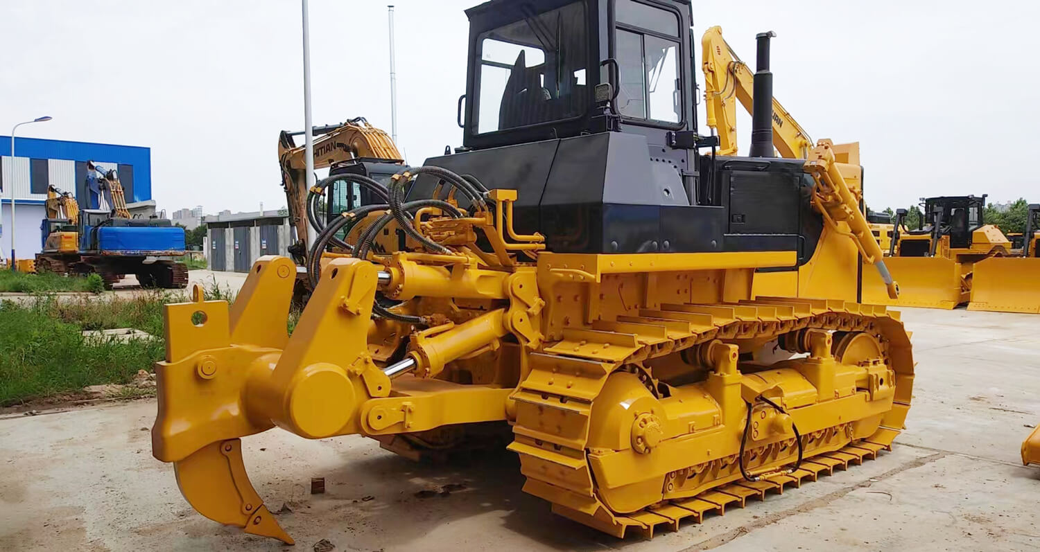 Гусеничный бульдозер