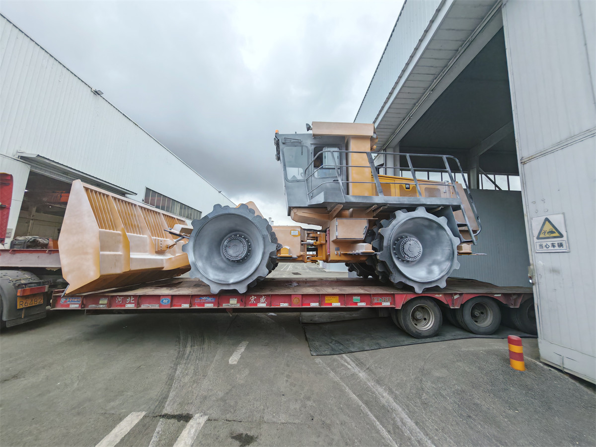 Compactador de aterro sanitário de 30 toneladas