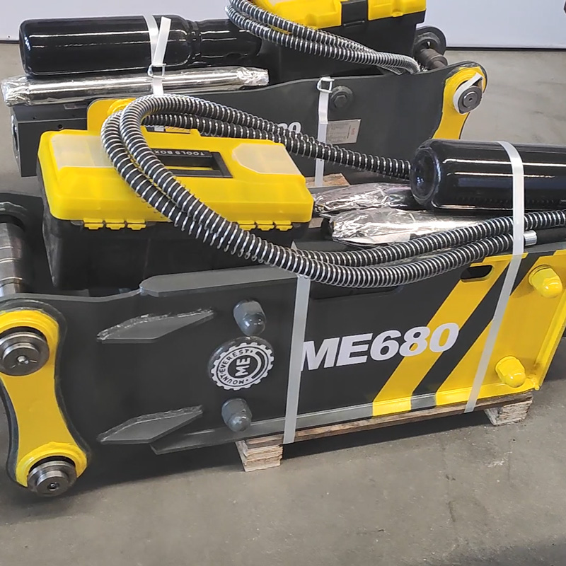 Brise-roche hydraulique pour pelle mécanique de 4 à 7 tonnes