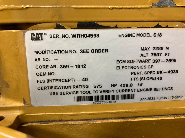 Bloc motor din fontă CAT C18 359-1812 Bloc motor din fontă CAT C18 359-1812