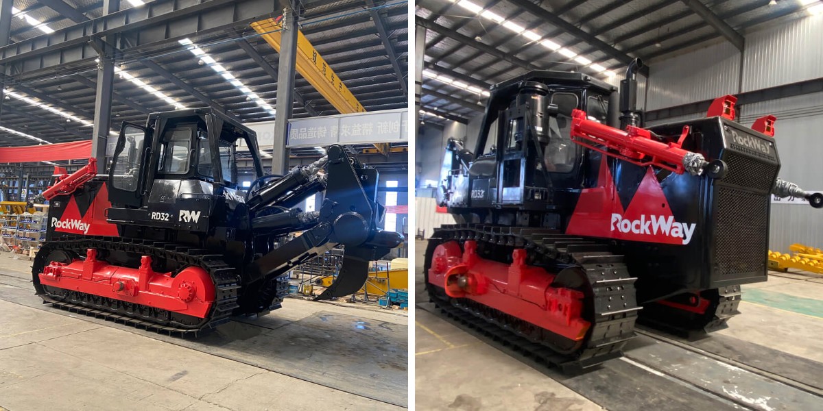 Bulldozer de rastos largos