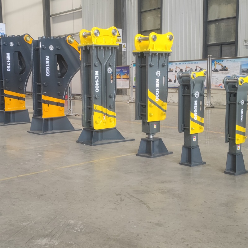 Martelo hidráulico para escavadora de 9 a 17 toneladas